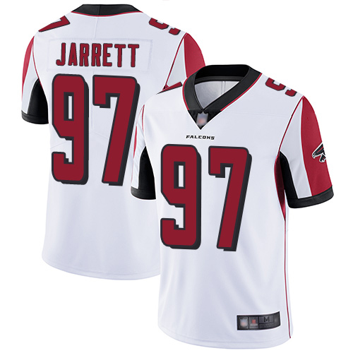 Atlanta Falcons Limited White Men Grady Jarrett Road Jersey NFL Football #97 Vapor Untouchable->youth nfl jersey->Youth Jersey